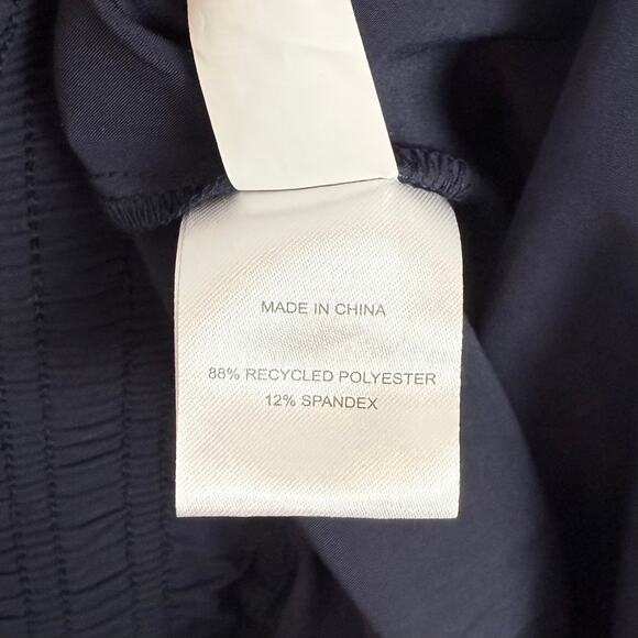 Quince Performance Tech Wide Leg Pant in Navy Size Medium - Picture 5 of 5